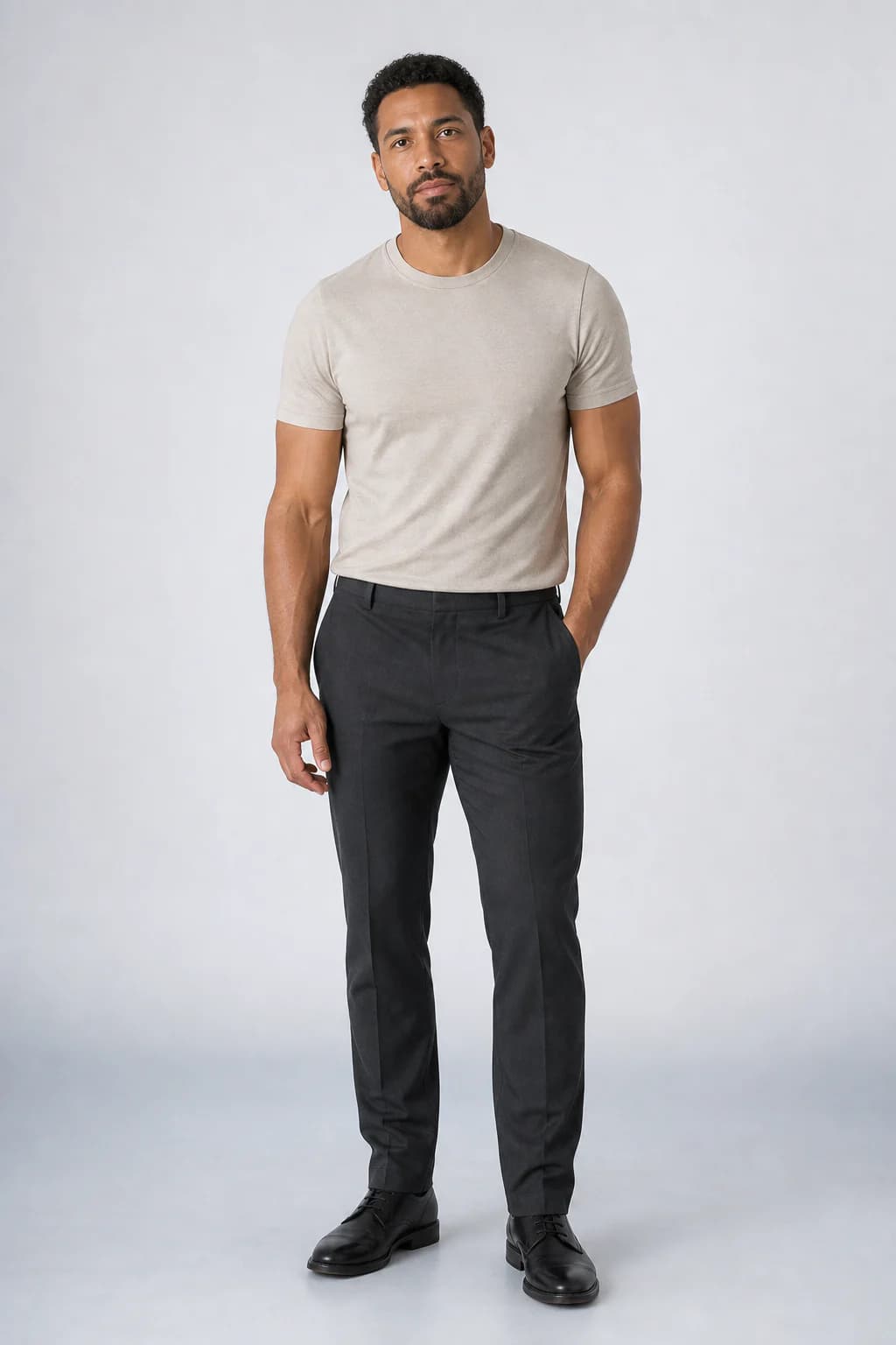 Eli, an adult virtual fashion model